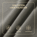 Oversized Plain Shawl Wrap - Grey
