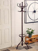 Kennedy Mahogany Finish Coat Stand