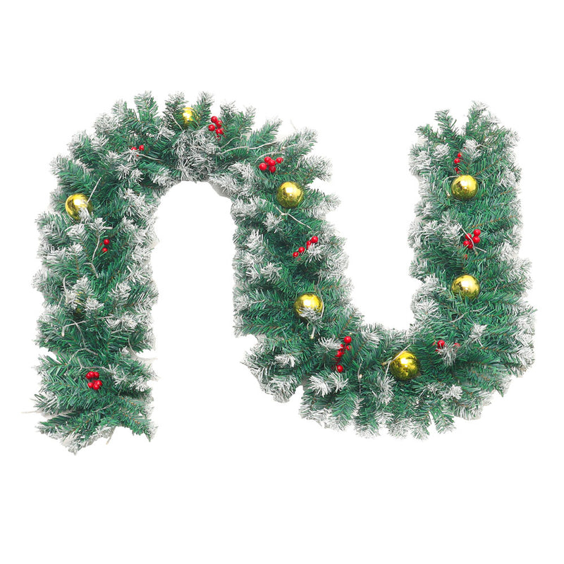 Lifeideas 270cm Pre-Lit Christmas Garland