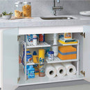 Lifeideas 2-Tier Adjustable Under Sink Storage Rack