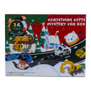 Kidkid Christmas Advent Calendar with 24 Pull-Back Car Toys