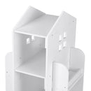 Cottonfy UK Kids' House Frame Rotating Bookshelf