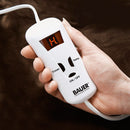 Bauer Luxury Soft Touch Heated Throw - Brown