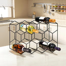 Lifeideas Countertop Hexagon Wine Rack