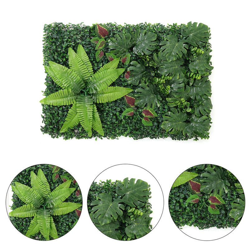 Lifeideas Lush Faux Plant Hedge Panel