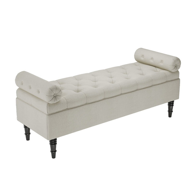 Livingandhome Storage Bench with Side Arms