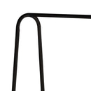 Lifeideas 152CM Freestanding Metal Clothes Rail with Bottom Rack