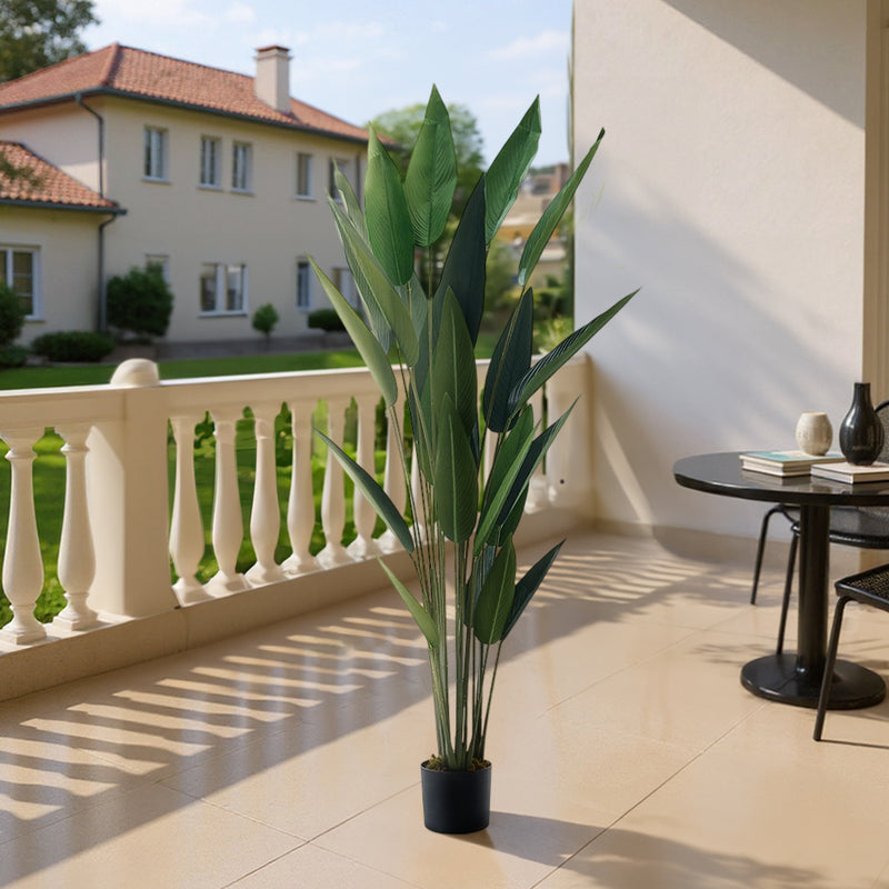 Garden Sanctuary 160cm Artificial Bird of Paradise Plant Fake Tropical Tree in Pot