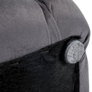 Livingandhome Square Velvet Upholstered Buttoned Footstool