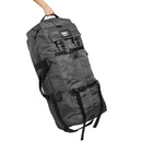 Modishion Grey Wheeled Nylon Large Travel Holdall