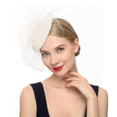 Beige Vintage Fashion Fascinator