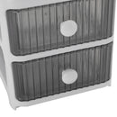 Lifeideas 4 Drawer Transparent Desktop Organizer