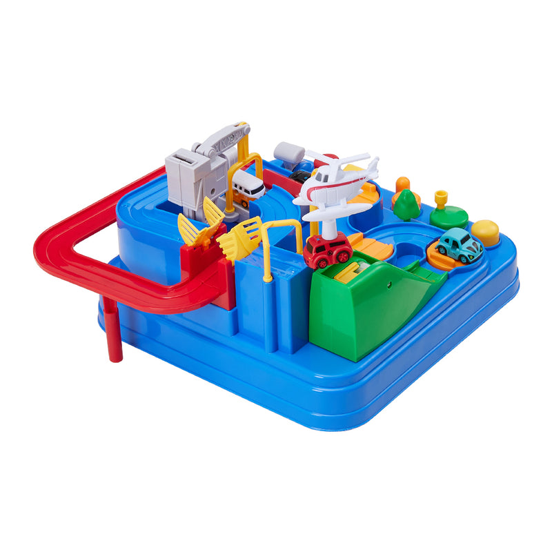 Kidkid Large Vehicle Race Track Toy Set