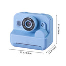 Kidkid Camera Instant Print With 32GB Card And 3 Rolls Photo Paper