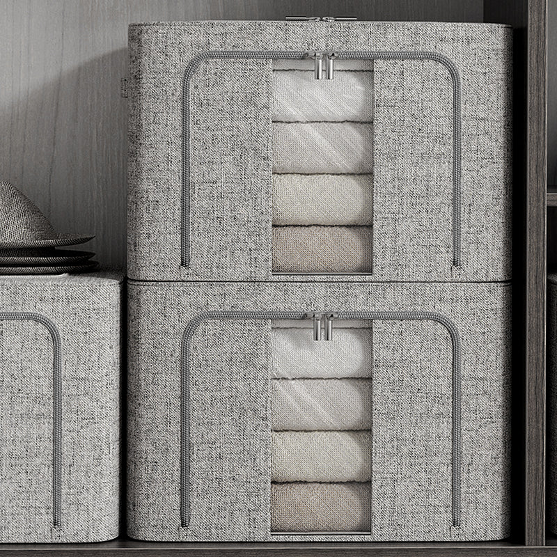 Lifeideas 100L Fabric Storage Box with Metal Frame