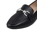 PU Leather Closed Toe Loafers