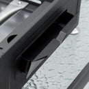 Outsunny Gas Plancha BBQ Grill with 3 Stainless Steel Burner, 9kW