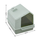 KidKid Foldable Anti-Splash Enclosed Cat Litter Box