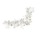 Flower Bridal Double-sided Hair Comb Hair Accessories