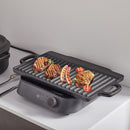 Breeins Rectangular Cast-Iron Reversible Griddle & Grill Pan