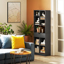HOMCOM Freestanding Bookcase Display Shelf with Drawer for Home Office