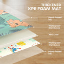 AIYAPLAY Baby Play Mat, Foldable Activity Playmat,