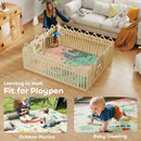 AIYAPLAY Baby Play Mat, Foldable Activity Playmat,