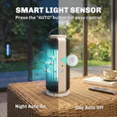 Outsunny Fly Zapper Electric Fly Killer With Fan, 365nm Light, Light Sensor