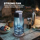 Outsunny Fly Zapper Electric Fly Killer With Fan, 365nm Light, Light Sensor