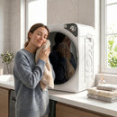 HOMCOM 5kg Vented Tumble Dryer, Compact Dryer With 5 Drying Modes, White