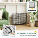 PawHut Dog Crate With 2 Doors, Tray, Soft Cushion