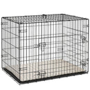 PawHut Dog Crate With 2 Doors, Tray, Soft Cushion
