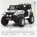 2-Seat Kids Ride on Truck with Parent Remote Control-White