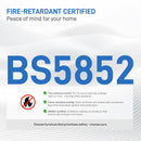 HOMCOM 2 Seater Sofa, Velvet-Feel Upholstered Loveseat for Small Space