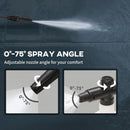 DURHAND High-Performance Power Washer 1800W, 150 Bar, 510 L/h, Yellow