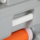 Outsunny Portable Toilet with Detachable Tanks for Camping, Grey