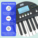 Axus 61 Key Touch Sensitive Portable Keyboard Pack