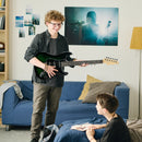 SPORTNOW Six-String Electric Guitar w/ 15W Amp, Digital Turner, Picks, Bag