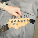 SPORTNOW Six-String Electric Guitar w/ 15W Amp, Digital Turner, Picks, Bag