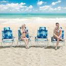 Set of 2 Adjustable Folding Beach Chairs