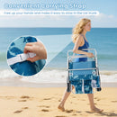 Set of 2 Adjustable Folding Beach Chairs