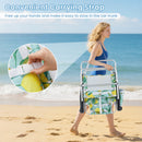 Set of 2 Adjustable Folding Beach Chairs