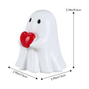Host Figurine with Red Heart Ornament