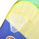 Livingandhome 5-in-1 Kids Play Tent Set Pop Up Ball Pit with Tunnel Toddlers Playhouse