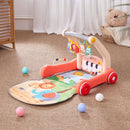 Kidkid 2-in-1 Baby Walker and Musical Play Mat