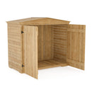 Outdoor Wooden Garden Storage Tool Shed Cabinet