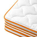 Livingandhome 11Inch King Mattress Wavy Foam Pocket Spring Hybrid Mattress