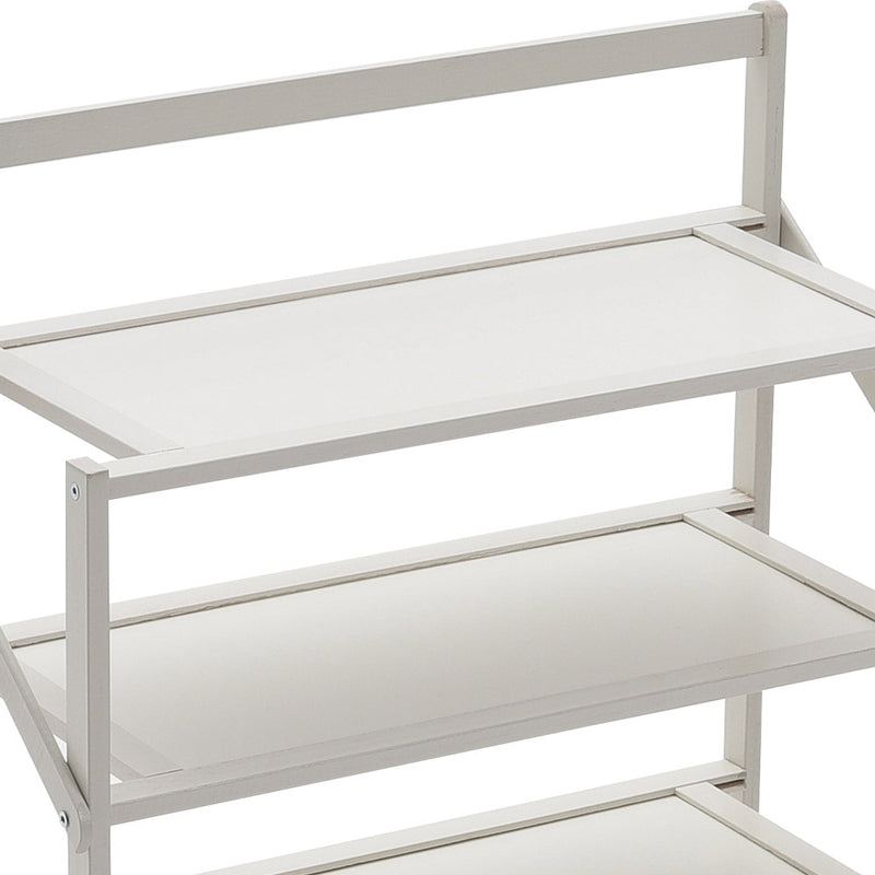 Cottonfy UK 5-Tier Foldable Bamboo Shoe Rack