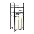 Lifeideas 3-Tier Tilt Out Laundry Hamper Shelf Bathroom Storage Organizer Rack