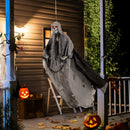Halloween Hanging Skeleton Ghost with Motion Sensor